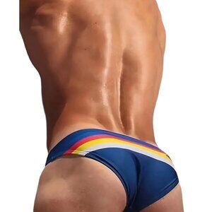 *HUGE SALE*Mens Sexy Bikini Swimsuit*Gay Pride*New in Pkg * Medium * NWT